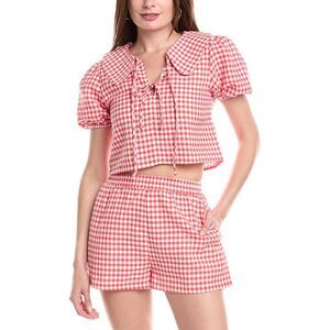 Brook + Lynn Womens Top, Red